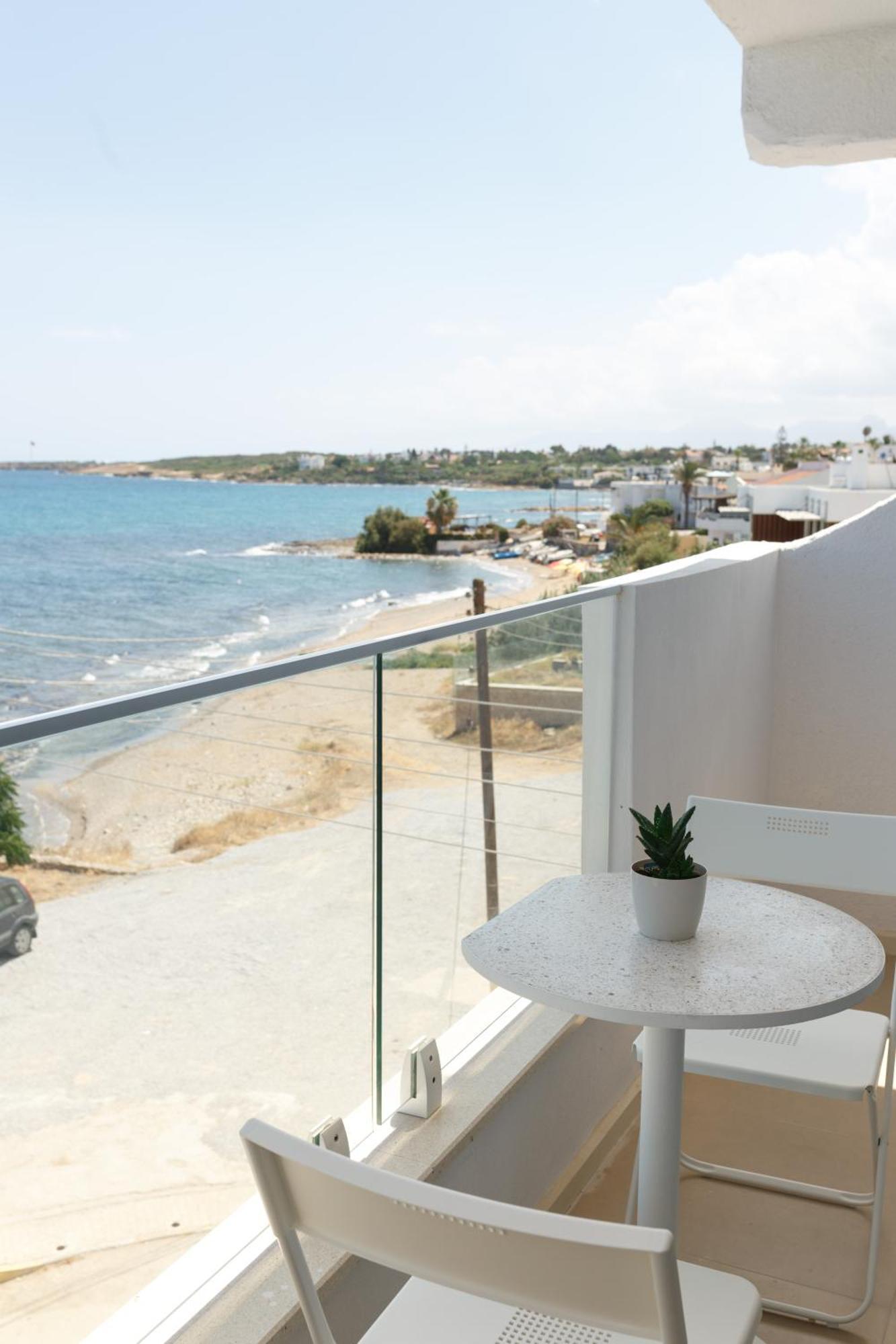 Azure Bay Hotel Agia Varvara Exterior foto